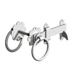 Timberstore Ring Latches 6" Galvanised