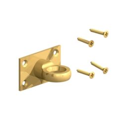 Timberstore Brass Eye Plate For Brass Hook